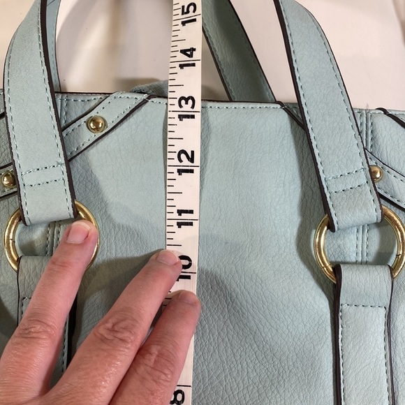 Max Studio Light Blue Studded Backpack - Picture 10 of 12